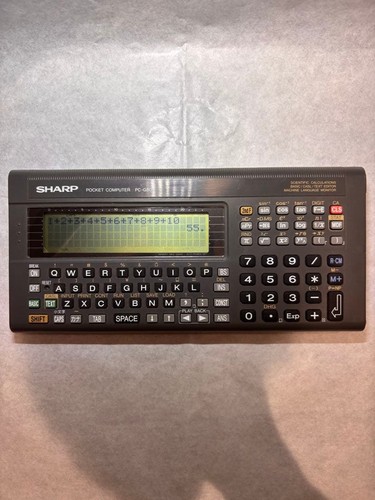 Sharp g801 pocket computer - sharp,