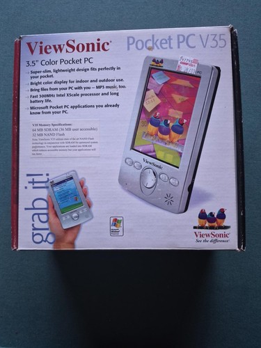Viewsonic pocket v35 pda - viewsonic, pc